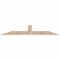 Ekena Millwork Portland Smooth Timber Gable Bracket, Douglas Fir, 84"W x 14"H x 5 1/2"D x 5 1/2"F, 4/12 Pitch GBW084X14X0606POR00SDF - alternate 1
